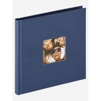 walther+ design FA-199-L Fotoalbum (b x h) 18 cm x 18 cm Blauw 30 bladzijden - thumbnail