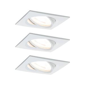 Paulmann 93472 Inbouwlamp Set van 3 stuks 19.5 W Wit (mat)