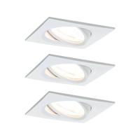 Paulmann 93472 Inbouwlamp Set van 3 stuks 19.5 W Wit (mat) - thumbnail