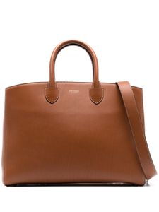 Aspinal Of London sac cabas Madison en cuir - Marron