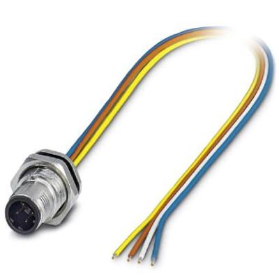 Phoenix Contact 1551532 Sensor/actuator inbouwconnector M12 Aantal polen (sensoren): 4 Stekker, inbouw 0.50 m 1 stuk(s)