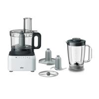 Braun FP3131WH PurEase Foodprocessor Wit/Grijs - thumbnail