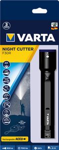 Varta Night Cutter F30R Zaklamp werkt op een accu LED Met riemclip, Met USB-poort, Verstelbaar 700 lm 24 h 515 g