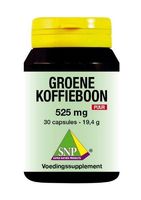 Groene koffiebonen 525 mg puur