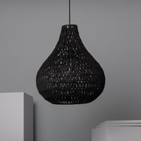 Hanglamp 'Myrah' led lamp modern E27 fitting gevlochten 450mm - thumbnail