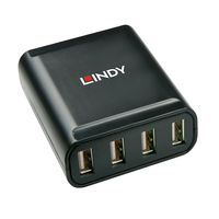 Lindy 42679 interface hub USB 2.0 Zwart - thumbnail