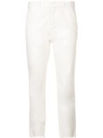 Nili Lotan pantalon crop Montauk - Blanc