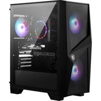 MSI Codex R2 C14NUC7-226US Gaming Desktop Computer, Intel Core i7-14700F 2.1GHz, 32GB RAM, 1TB SSD, NVIDIA GeForce RTX 4060 8GB, Windows 11 Pro, 3 jaar garantie, zwart