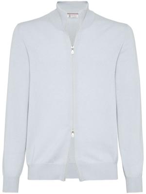 Brunello Cucinelli Kasjmier vest - Blauw