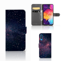 Samsung Galaxy A50 Book Case Stars - thumbnail