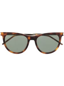 Saint Laurent Eyewear lunettes de soleil à monture carrée - Marron