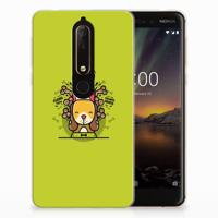 Nokia 6 (2018) Telefoonhoesje met Naam Doggy Biscuit