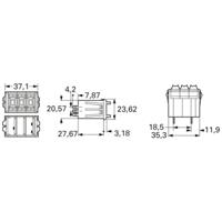 Bourns 3683S-1-103L Cermet-potmeter 2 W 10 kΩ 1 stuk(s)