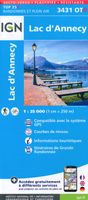 Wandelkaart - Topografische kaart 3431OTR Lac d'Annecy | IGN - Institu - thumbnail