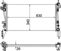 Radiateur CR1122000P