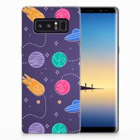 Samsung Galaxy Note 8 Silicone Back Cover Space - thumbnail