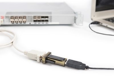 Serieel, USB 2.0 Aansluitkabel [1x USB-A 2.0 stekker - 1x D-sub stekker 9-polig] Vergulde steekcontacten