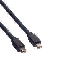 ROLINE DisplayPort kabel, Mini DP M - Mini DP M, zwart, 3 m - thumbnail