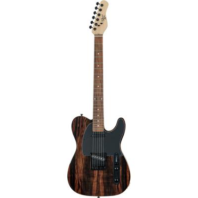 Michael Kelly Custom Collection 50 Striped Ebony elektrische gitaar met Quad Mod