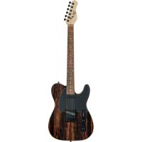 Michael Kelly Custom Collection 50 Striped Ebony elektrische gitaar met Quad Mod