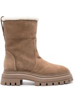 Stuart Weitzman bottines Bedford en daim - Tons neutres - thumbnail