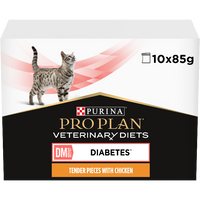 Purina Pro Plan Veterinary Diets DM Diabetes Management Kat - chicken (10 x 85 gram) - thumbnail