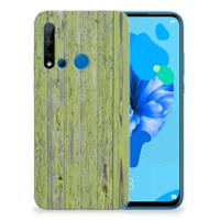 Huawei P20 Lite (2019) Bumper Hoesje Green Wood