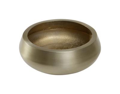 PTMD Pot 'Caylin', Aluminium, 18 x 40cm, kleur Goud