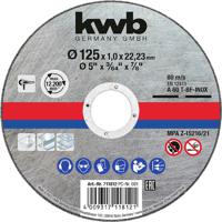 kwb 711812 Doorslijpschijf recht 125 mm 1 stuk(s) Staal - thumbnail