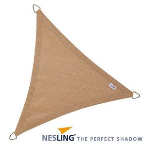 Nesling Coolfit 3.6 x 3.6 x 3.6 m zand schaduwdoek