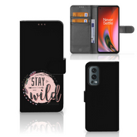 OnePlus Nord 2 5G Leuk Hoesje Boho Stay Wild - thumbnail