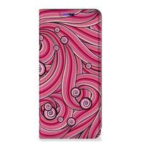 Samsung Galaxy A22 4G | M22 Bookcase Swirl Pink - thumbnail