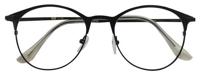 Croon leesbril Janis dames zwart sterkte +1.00