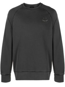 PS Paul Smith sweat en coton à logo brodé - Gris