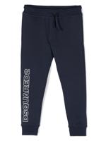 Dsquared2 Kids Trainingsbroek met logoprint - Blauw
