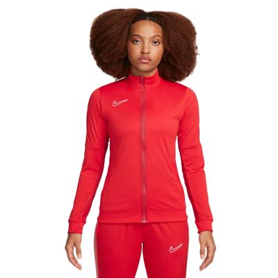 Nike Dri-FIT Academy 23 Trainingsjack Dames Rood Wit Nike Dri-FIT Academy 23 Trainingsjack Dames Rood Wit