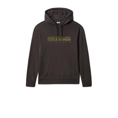 Napapijri hoodie BALLAR H met logo antraciet
