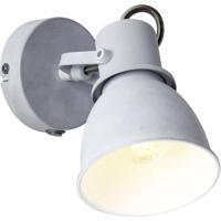 Brilliant Bogart 76311/70 Wandspot E14 25 W LED Beton-grijs