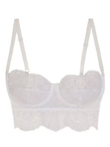 Dolce & Gabbana soutien-gorge en dentelle à balconnets - Blanc