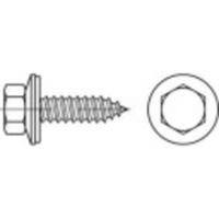 TOOLCRAFT 1070002 Gevelschroeven 6.5 mm 200 mm Buitenzeskant 88176 RVS A2 100 stuk(s)