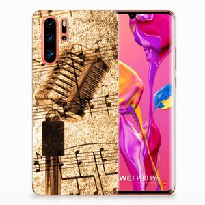 Huawei P30 Pro Siliconen Hoesje met foto Bladmuziek