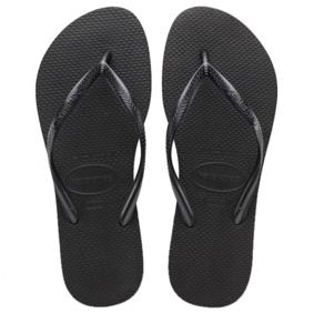 Havaianas Havaianas - Slim Zwart Rubber Teenslippers Dames