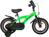 AMIGO Thunder 12 Inch 21 cm Jongens Terugtraprem Neon Groen/Zwart