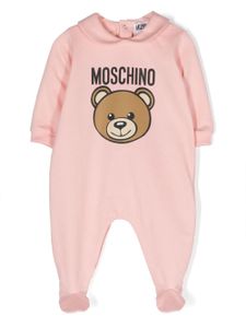 Moschino Kids trousseau de naissance à motif Teddy Bear - Rose