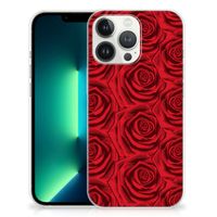 iPhone 13 Pro Max TPU Case Red Roses - thumbnail