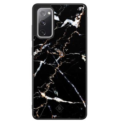 Samsung Galaxy S20 FE hoesje - Marmer zwart