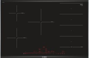 Bosch Serie 8 PXV875DC1E kookplaat Zwart Ingebouwd 80 cm Inductiekookplaat zones 5 zone(s)