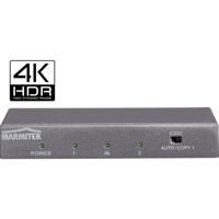 Marmitek Split 612 UHD 2.0 2 poorten HDMI-splitter 3D-weergave mogelijk, Met metalen behuizing, Ultra HD-geschikt, Met ingebouwde repeater 4096 x 2160 Pixel - thumbnail