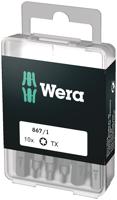 Wera 867/1 Z DIY SiS 05072407001 Torx-bit T 15 Gereedschapsstaal Gelegeerd, Taai D 6.3 10 stuk(s)