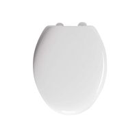 Toiletzitting Allibert Karma Kunststof 38x6,6x45,5 cm Soft-Close Afklikbaar Wit